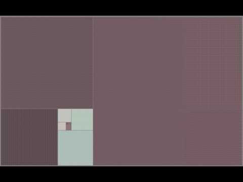 Art Animation with  the Fibonacci Sequence