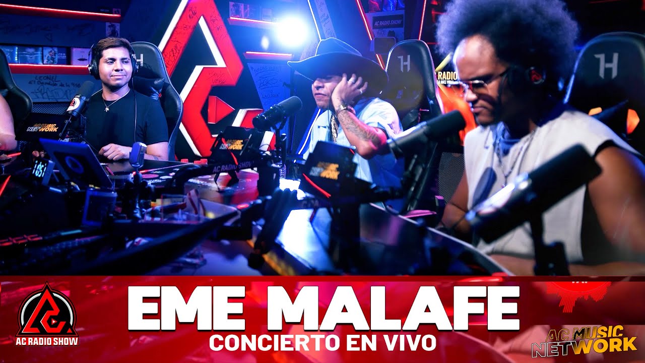 Eme Malafe - Concierto en Vivo en AC Radio Show
