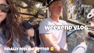 Weekend In The Life Autism Mom | Sick With The Flu | Outdoor Fun