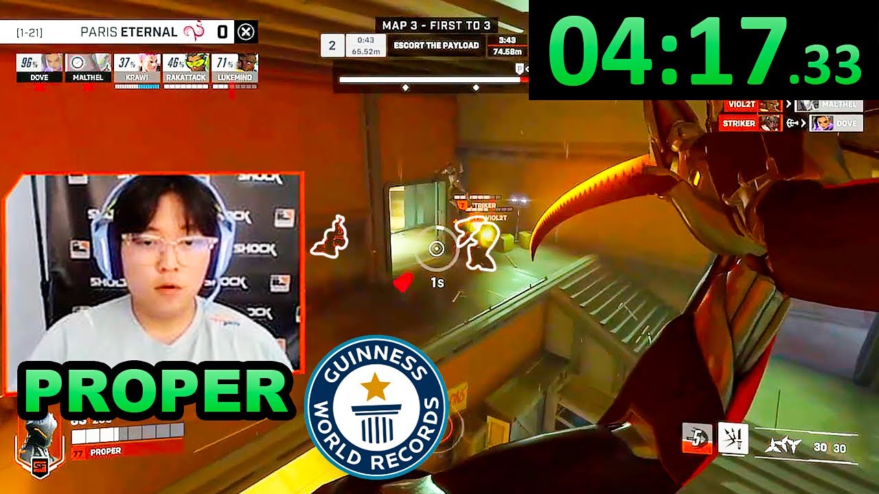 Fastest Route 66 Overwatch Game EVER (World Record)