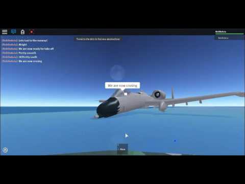 Flying The A 10 Thunderbolt Ii Roblox By Roblox Aviation - warthog song roblox