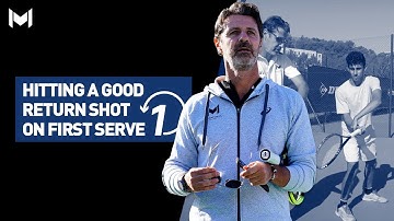 Hitting a Good Return Shot on First Serve
