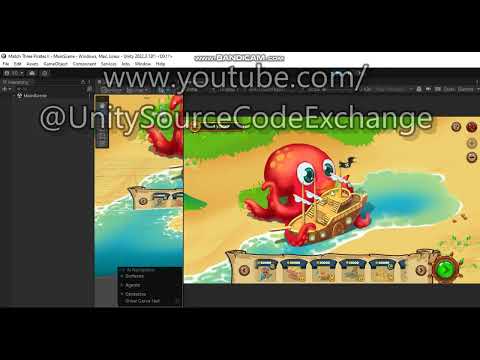 Match Three Pirates II sellunitysourcecode