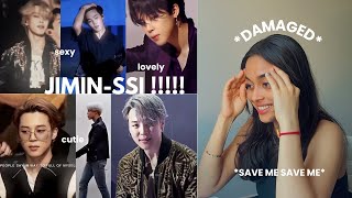 Watching JIMIN’s Hottest TikTok Edits for the FIRST TIME 🔥 (Wasn’t Ready 😭💜)