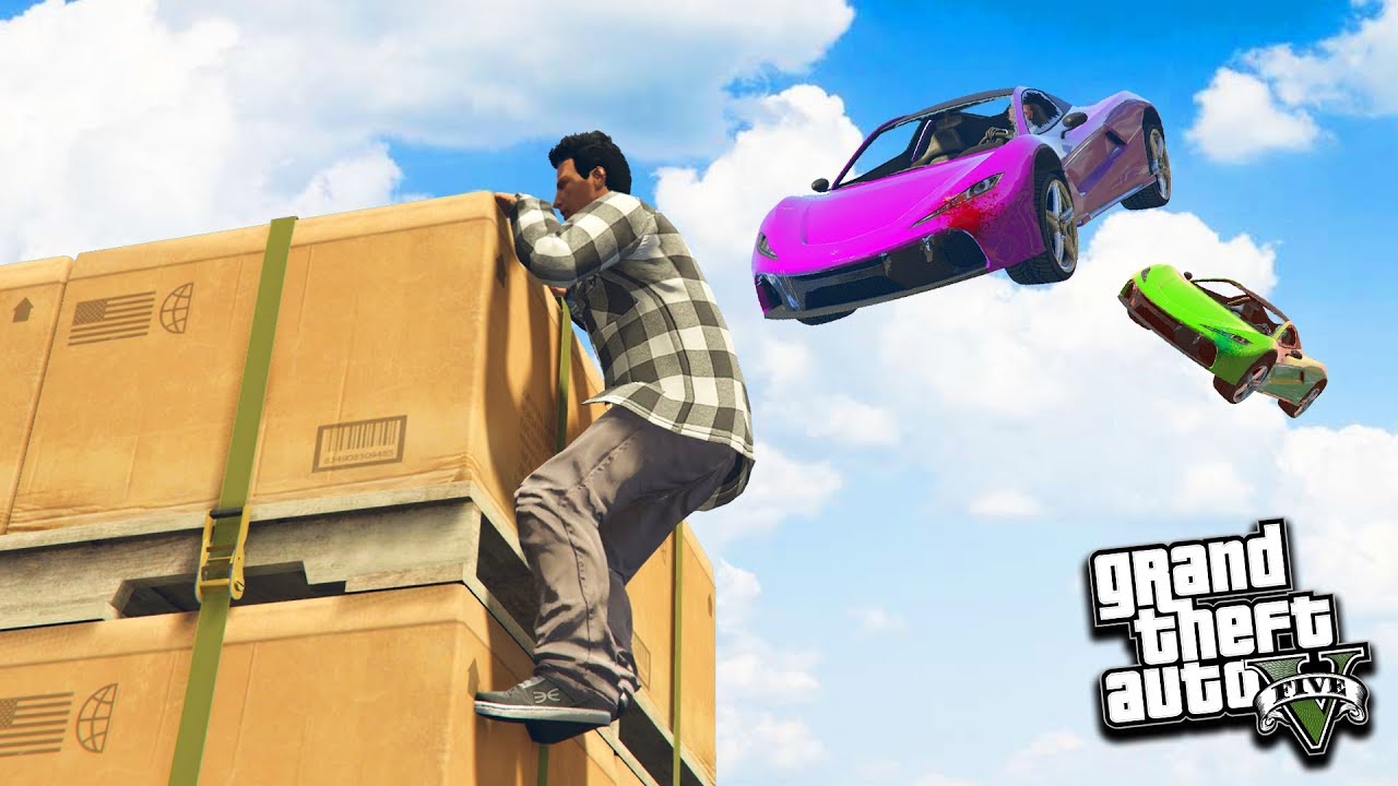 RUNNERS VERSUS CAR GTA 5 YouTube