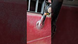 How to remove a window crank handle on Chevy OBS. #obs #chevy