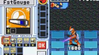 Mega Man Battle Network 4 Blue Moon - Boss Run (no damage, S rank)