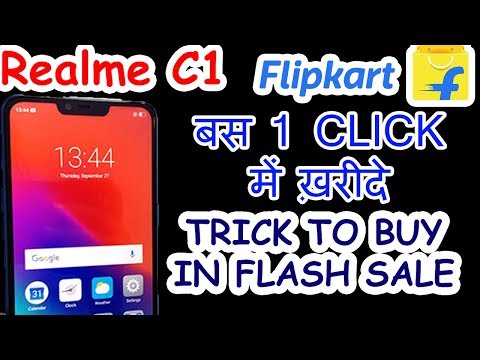 how-to-book-realme-c1-in-flipkart-flashsale-।-autobuy-trick-।