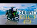 Travel bolivia by motorcycle and drone  4k