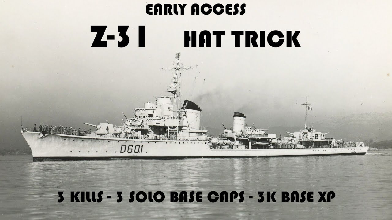 World of Warships Legends Tech Tree Spotlight: Z-31 (Early Access