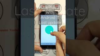 Old OnePlus 2 with android 11 @Mobilenckreader #shorts