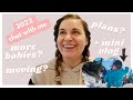 PLANS FOR 2022 | REMODEL? NEW BABIES? MOVING? + A SNOW DAY IN LA *CHAT WITH ME