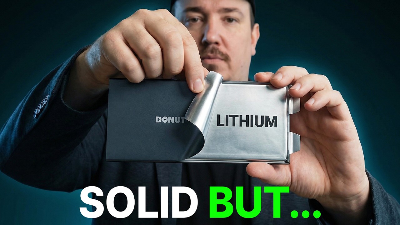 Is Donut’s Battery Really Lithium? REAL Proof Inside