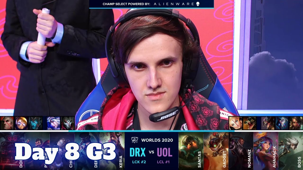 DRX vs UOL | Day 8 Group D S10 LoL Worlds 2020 | DRX vs Unicorns of Love - Groups full game