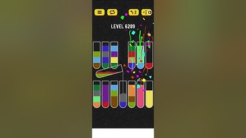 water sort puzzle level 6289