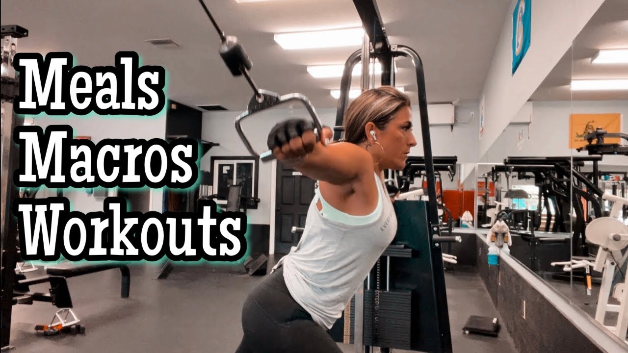 MEALS, MACROS & WORKOUTS | WHAT I EAT IN A DAY | IN WITH JEN - YouTube