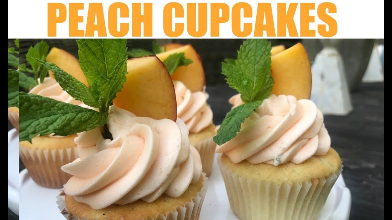 PEACH CUPCAKES Peach Cupcakes With Buttercream Icing YouTube PEACH CUPCAKES Peach Cupcakes With Buttercream Icing YouTube