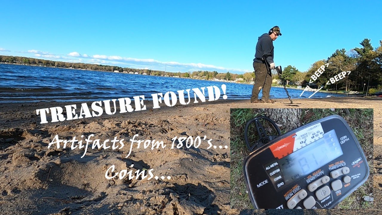 Treasure Found - 1800's Resort Artifacts - Coins - Jewelry - Michigan - Garrett AT Max - Go Pro