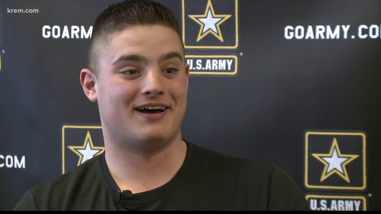 Local man loses weight to join the Army - YouTube