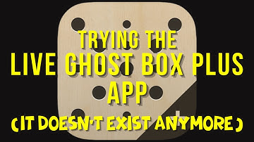 Trying the Live Ghost Box Plus App | Do Ghost Box Apps Work? #paranormal