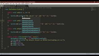 4  A Write a java program to illustrate method overloading