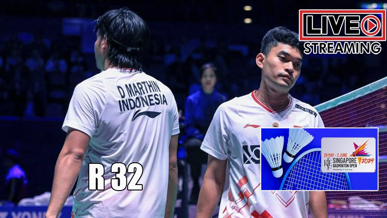 🔴LIVE Goh/Izzuddin (MAS) vs Lu/Yang (TPE) Singapore Open 2024 I