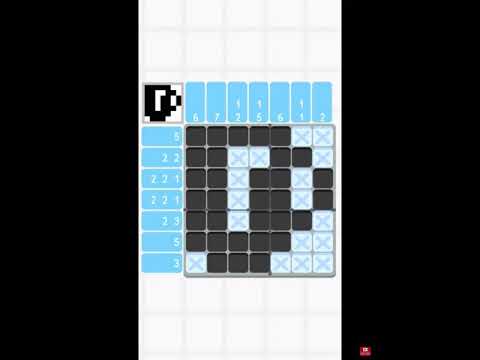 Objects (level 1- level 36) all Level Nonogram Logic pic puzzle