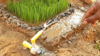 How to make Construction wheat water pump | #1