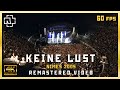 Rammstein Keine Lust 4K with subtitles (Live at Nimes 2005) Völkerball Remaster 60fps