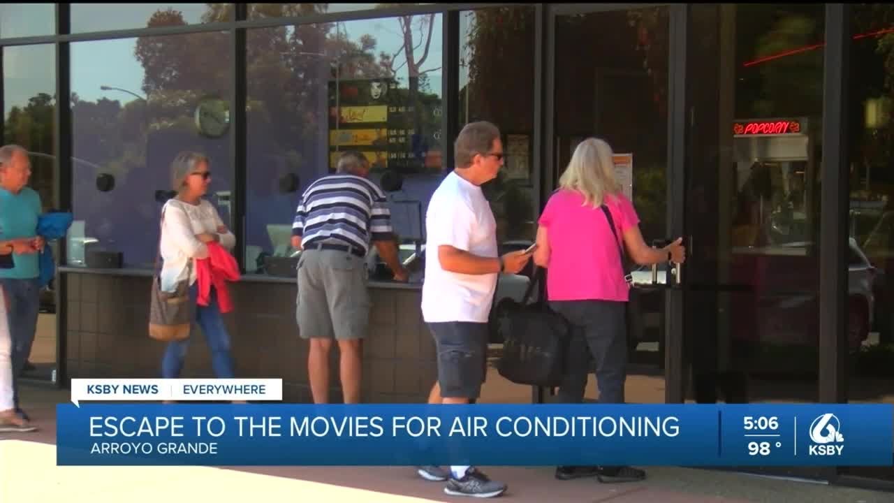 People head to local movie theaters to beat the heat
