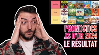 Pronostics As d'Or 2024 | Le Résultat | On Joue-Tu?