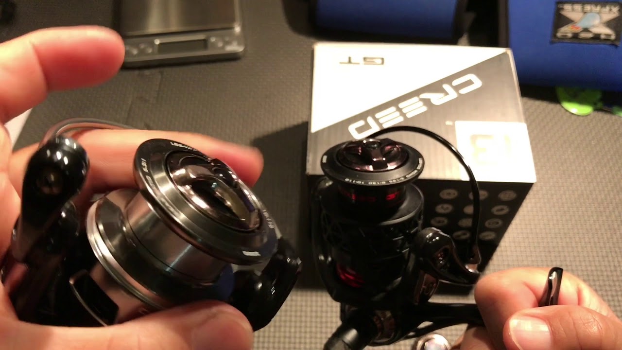 5 13 fishing one 3 creed gt 2000 spinning reel Trika Ti Series Ti2000 lightweight 6.2 13 Fishing Creed Gt 2000