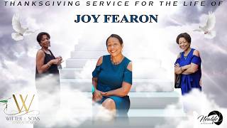 🎉 Celebration Service for the Life of  Joy Fearon 🕊️📽️ Presented with Love by NEWLIFE STUDIOS🎬💐