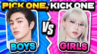 ✔️PICK ONE, ❌KICK ONE! 💥 (BOYS VS GIRLS EDITION) 💐 ANSWER - KPOP QUIZ 😍 screenshot 5