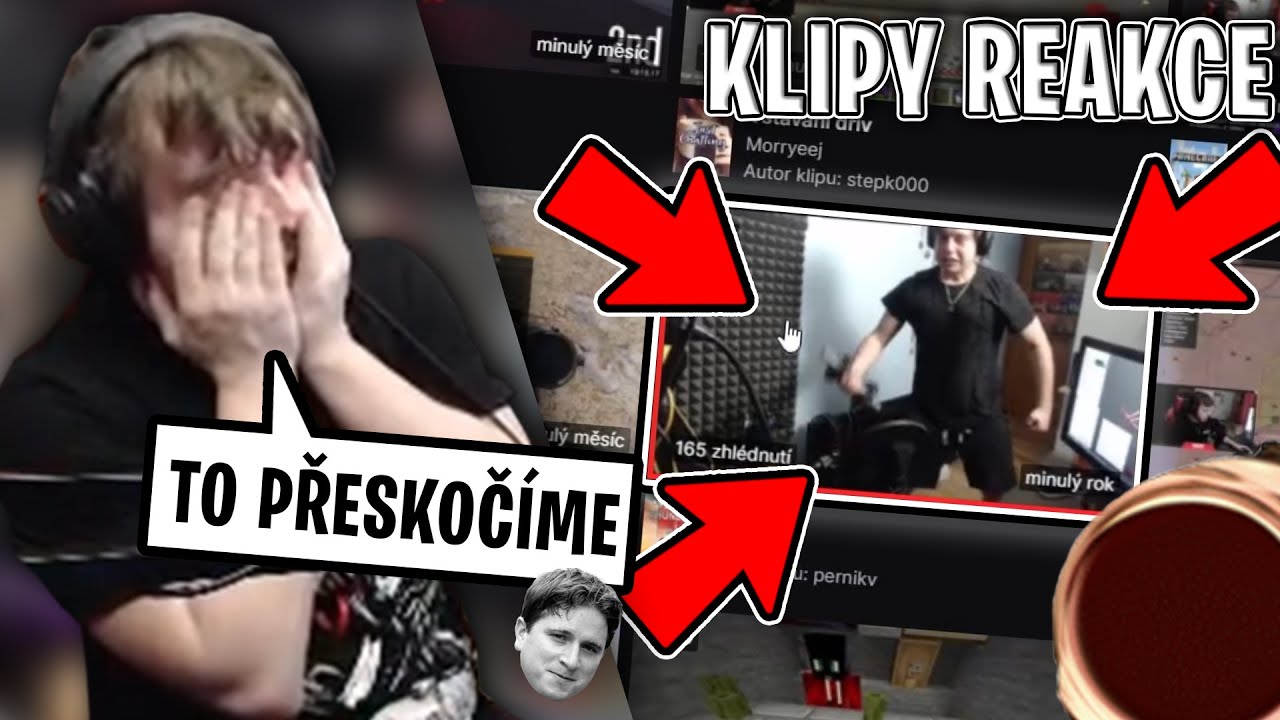 NEJSLEDOVANĚJŠÍ KLIPY!!! | MORRY REAGUJE na svoje Twitch klipy