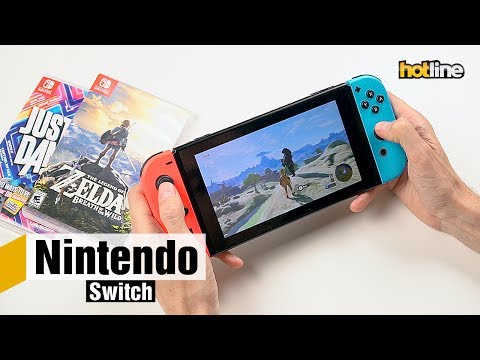 Nintendo Switch — игровая система «2-в-1»