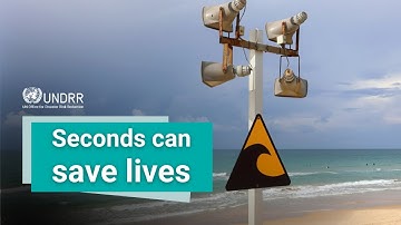 Tsunami early warning is a race against time | UNDRR