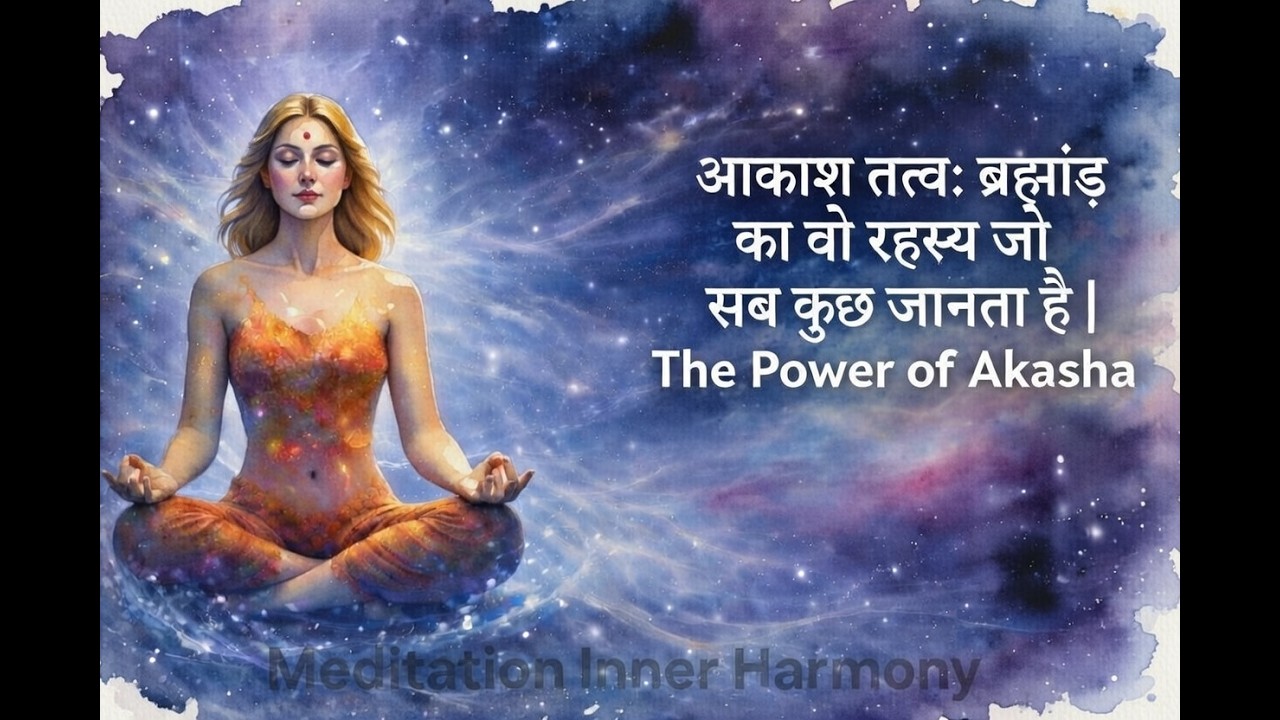 आकाश तत्व: ब्रह्मांड का वो रहस्य जो सब कुछ जानता है | The Power of Akasha #spirituality #meditation