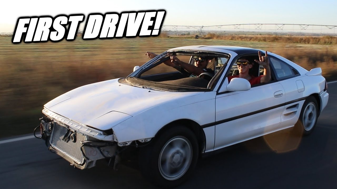 FIRST DRIVE In Our Twin Turbo Mr2!