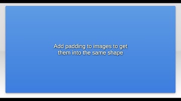Add padding to images to get them into the same shape