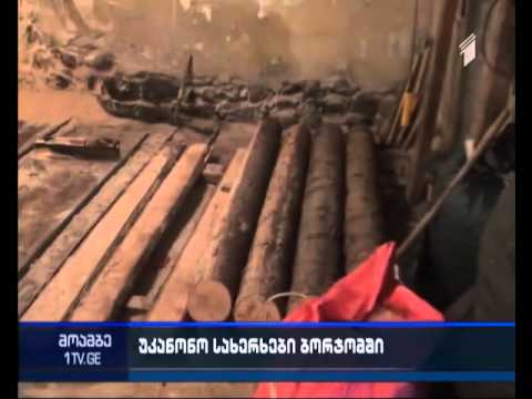 უკანონო სამი სახერხი საამქრო გამოავლინეს  სოფელ საკირეში