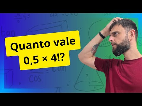 Quanto vale 0,5 × 4!? #matematica - YouTube