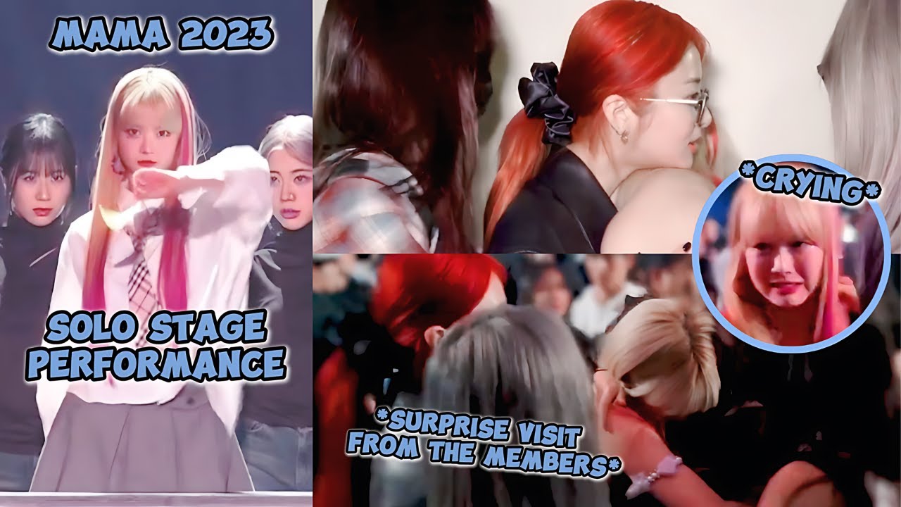 EUNCHAE suddenly cried after her solo performance at the 'MAMA Awards 2023' 😢