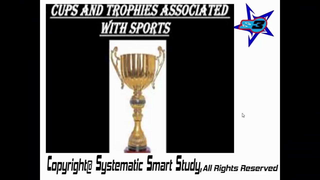 CUPSANDTROPHIESASSOCIATED WITHSPORTS YouTube