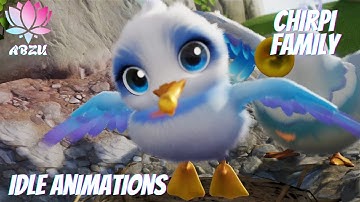 Chirpi family twined idle animations (Aniimo Closed Beta Test 1)
