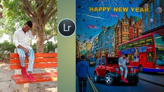 Happy New Year 2020 Photo Editing Tutorial In Picart Step By Step In Hindi - Parvez Editing Zone