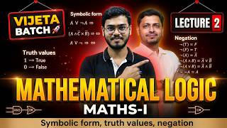 🚀 Vijeta Batch | 12th Science Maths-I Lecture 2 | Mathematical Logic from Zero to Hero