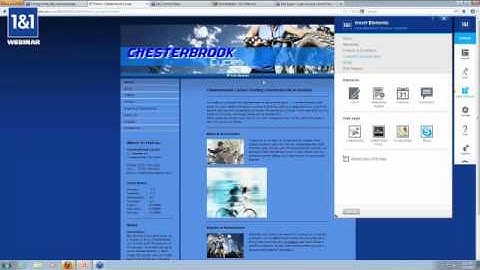 Webinar: Getting Started with 1&1 MyWebsite