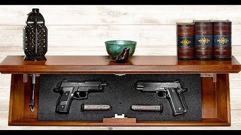 Tactical Traps | Locking Hidden Gun Shelf