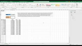 Control Chart Creation